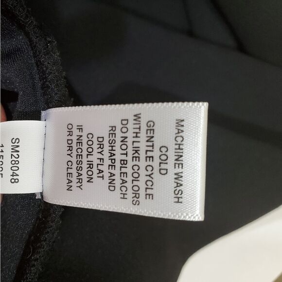 Melissa Paige Handkerchief Hem Edgy Punk Classic Open Front Zipper Accent Vest - Picture 6 of 6